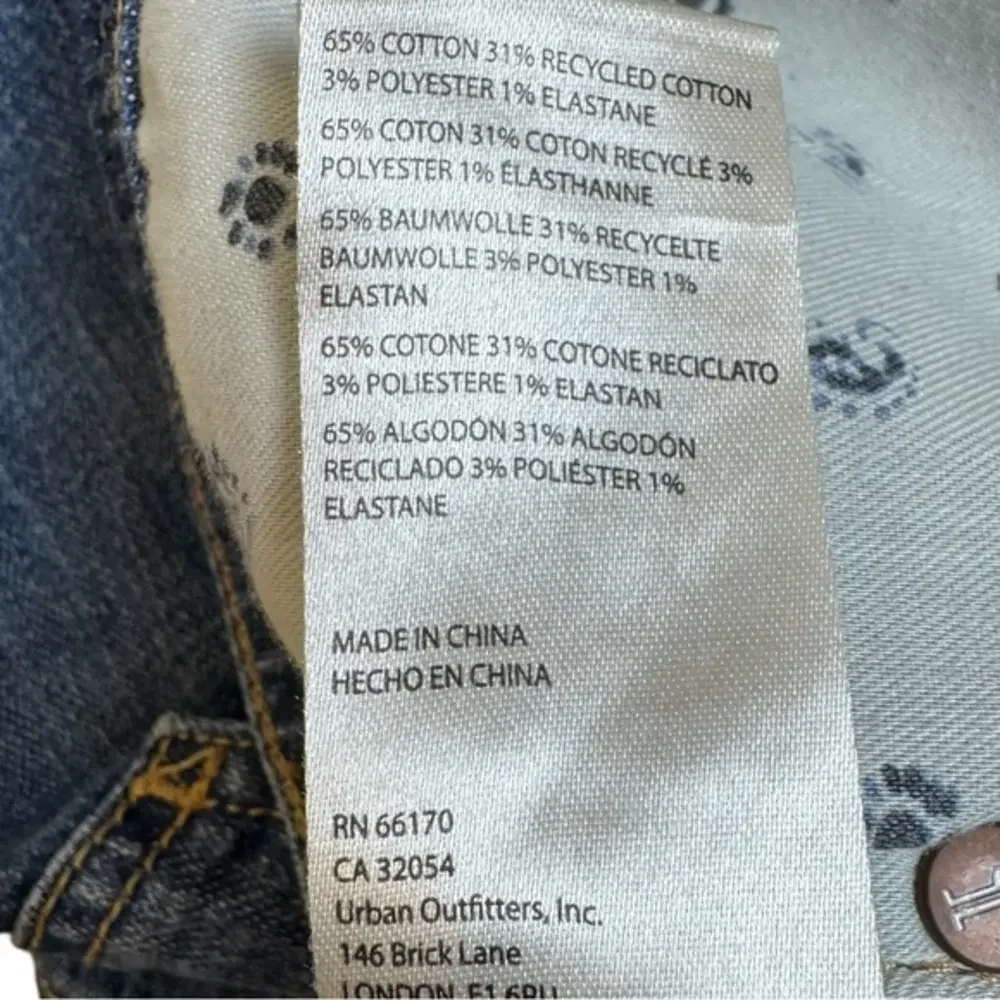 Pilcro Blue Denim Jean Shorts